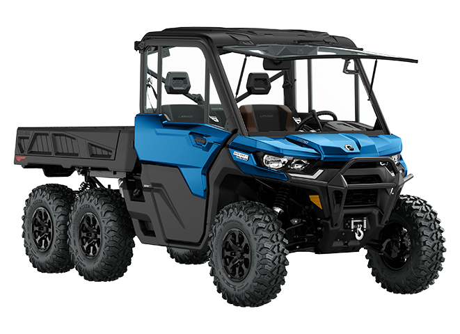 2023-Can-Am-Defender-6x6-Limited-HD10-Oxford-Blue-front