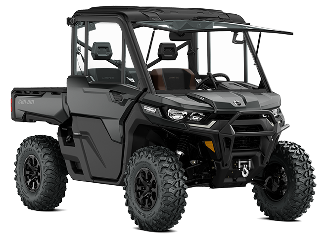 2023-Can-Am-Defender-Limited-HD10-Stone-Gray-front