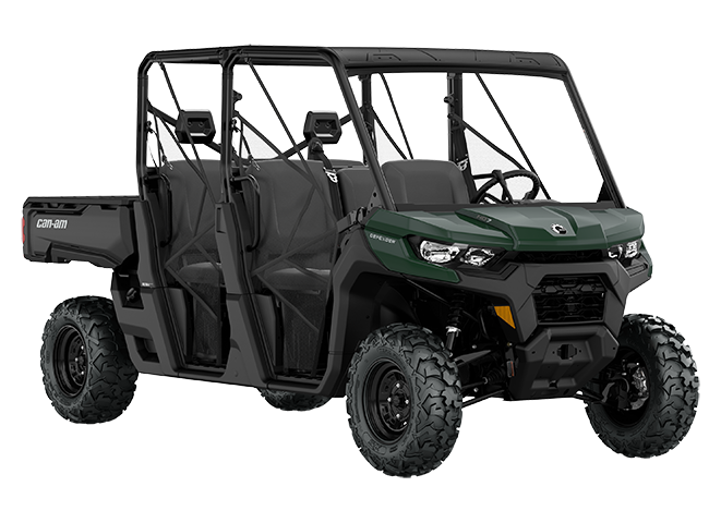 2023-Can-Am-Defender-MAX-Base-HD7-Tundra-Green-front