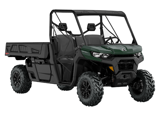 2023-Can-Am-Defender-PRO-DPS-HD10-Tundra-Green-front