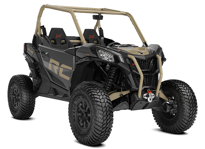 2023-Can-Am-Maverick-Sport-Xrc-1000r-Mineral-Gray-Desert-Tan-front