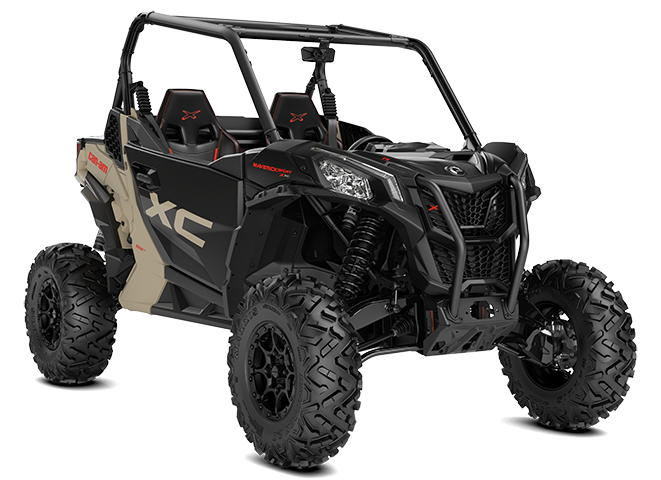 2023-Can-Am-Maverick-Sport-Xxc-1000r-Desert-Tan-Carbon-Black-front