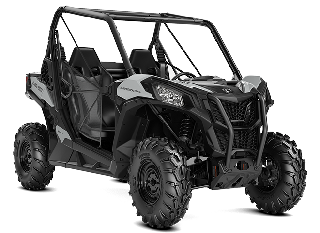 2023-Can-Am-Maverick-Trail-Base-700-Catalyst-Gray-front