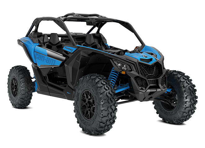 2023-Can-Am-MaverickX3-DS-TurboRR-Octane-Blue-front