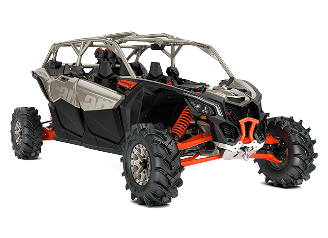 2023-Can-Am-MaverickX3-MAX-XMR-TurboRR-Titanium-Liquid-Magma-Red-front