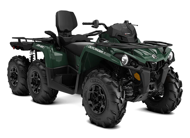 2023-Can-Am-Outlander-MAX-6x6-DPS-450-Tundra-Green-front