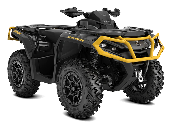 2023-Can-Am-Outlander-XTP-850-Iron-Gray-Neo-Yellow-front