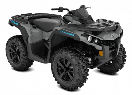 2022-Can-Am-Outlander-DPS-650-Granite-Gray-front