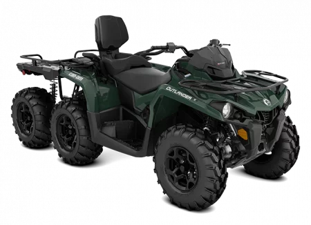 2022-Can-Am-Outlander-MAX-6x6-DPS-450-Tundra-Green-front