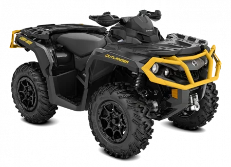 2022-Can-Am-Outlander-XTP-850-Iron-Gray-Neo-Yellow-front