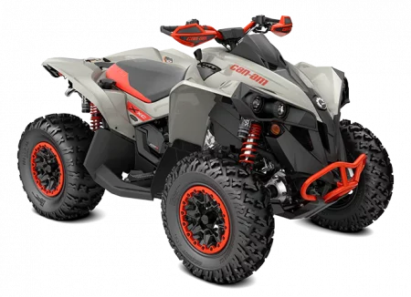 2022-Can-Am-Renegade-XXC-1000R-Chalk-Grey-Canam-Red-front