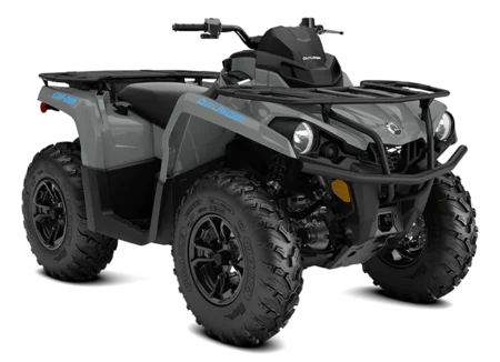 2023-Can-Am-Outlander-DPS-450-Granite-Gray-front
