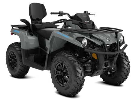 2023-Can-Am-Outlander-MAX-DPS-450-Granite-Gray-front