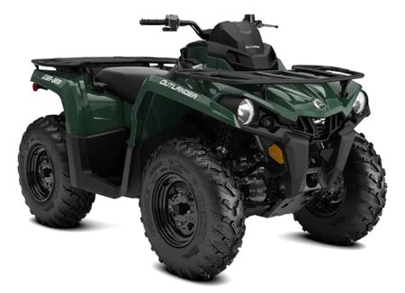 2023-Can-Am-Outlander-STD-450-Tundra-Green-front