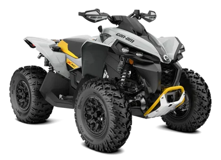 2023-Can-Am-Renegade-XXC-1000R-Catalyst-Gray-Neo-Yellow-front